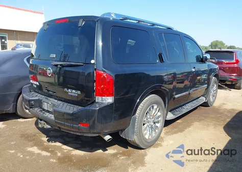 2015 Nissan Armada Platinum from USA, damaged, VIN 5N1BA0ND2FN621376